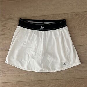 Alo match point tennis skirt